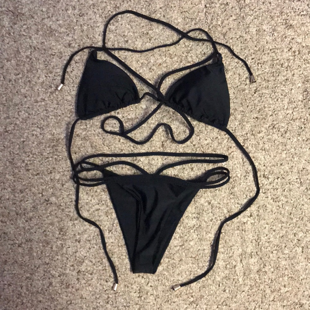 Fashion Nova Braided Strappy Bikini